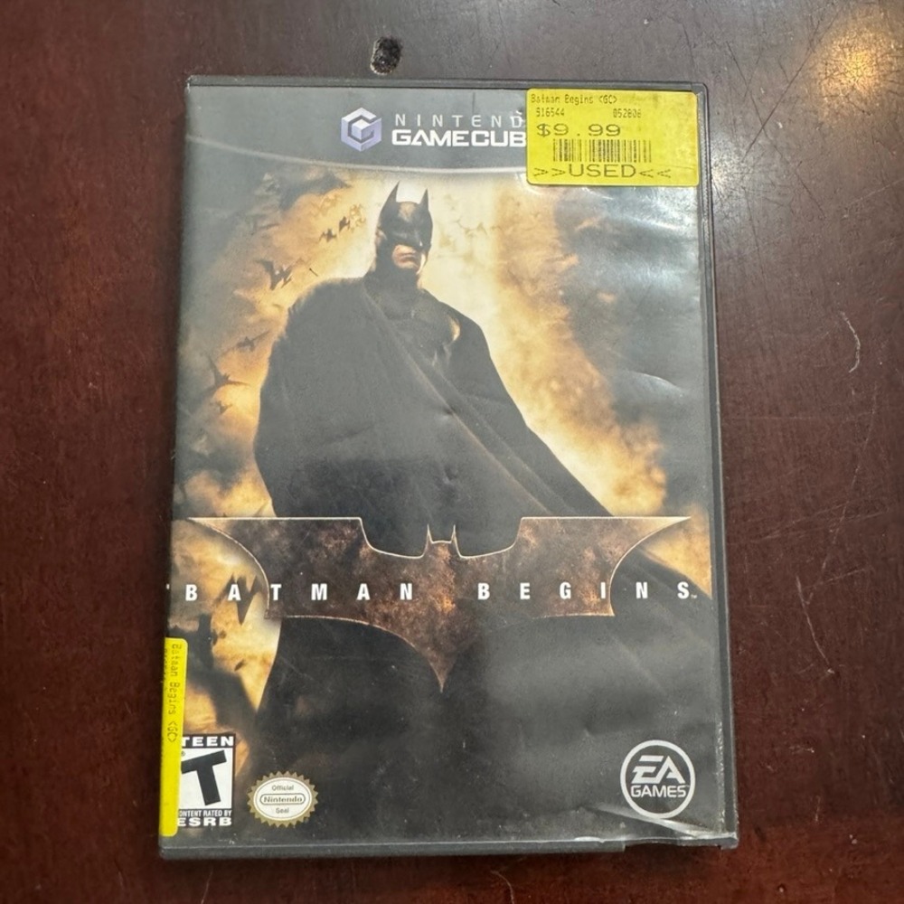 Batman Begins Nintendo GameCube GC 2005 EA Games CIB Complete with Manual